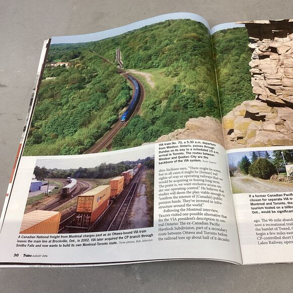 Lot Of 9 -Passenger Train Journal, Trains, Railpace & Model Railroader Magazines - Picture 12 of 16